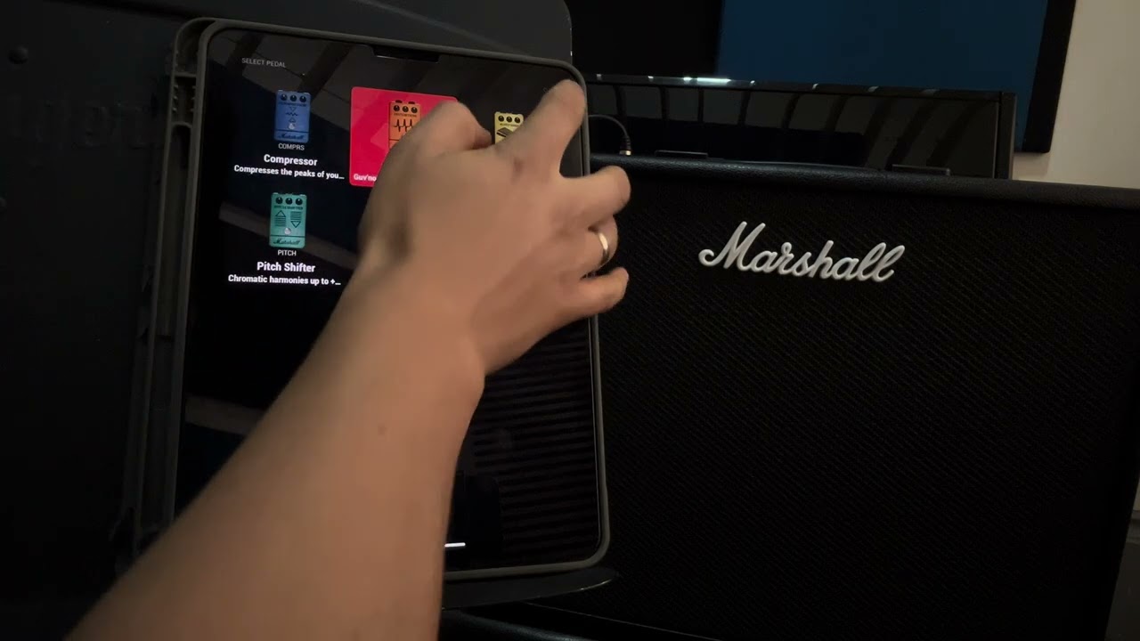 Cómo crear un preset en el Marshall Code