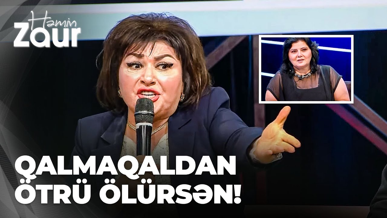 Həmin Zaur | Tellidən Aşıq Zülfiyyəyə CAVAB | Sənin başın üçün deyil məndən danışasan!