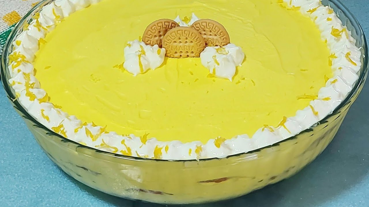 😋LA TARTA MÁS FÁCIL Y RÁPIDA DE LIMÓN Y GALLETAS 🍋🍪🍋// BEATRIZ COCINA