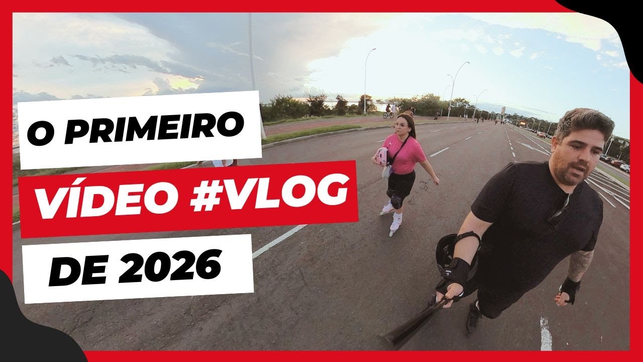 Vlog Ano Novo - Orla #roller 
