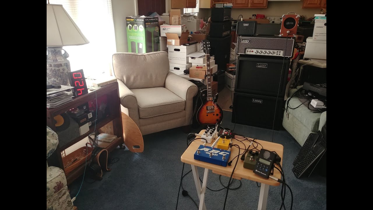 LesParts meets the Ananashead GT73 preamp pedal