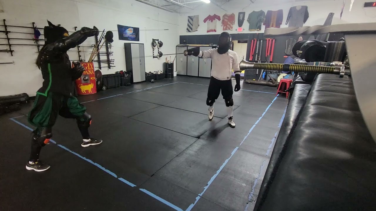 Lauren and Andrew Rapier Sparring 6-18-24