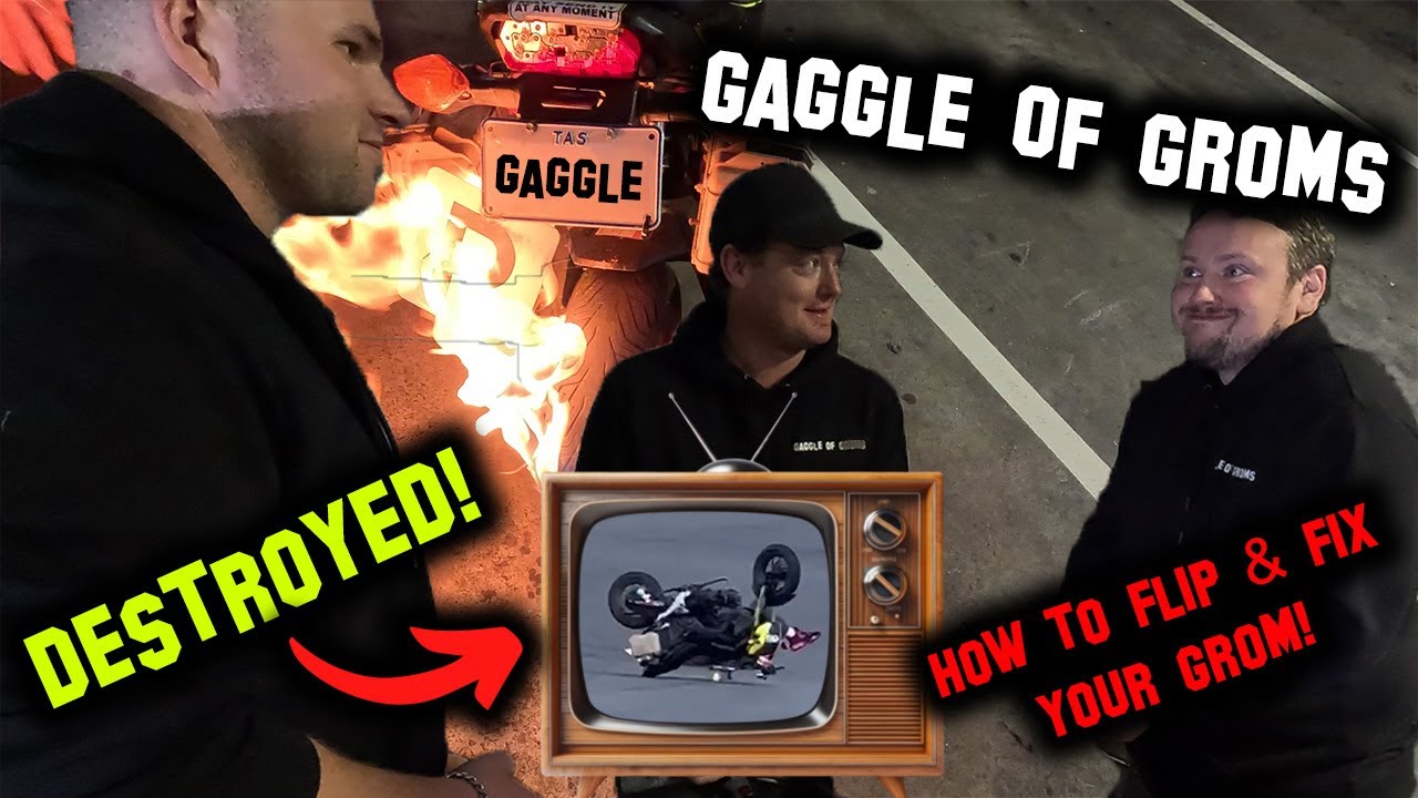 Flipping to Fixin' | How To Fix Your Destroyed Grom!