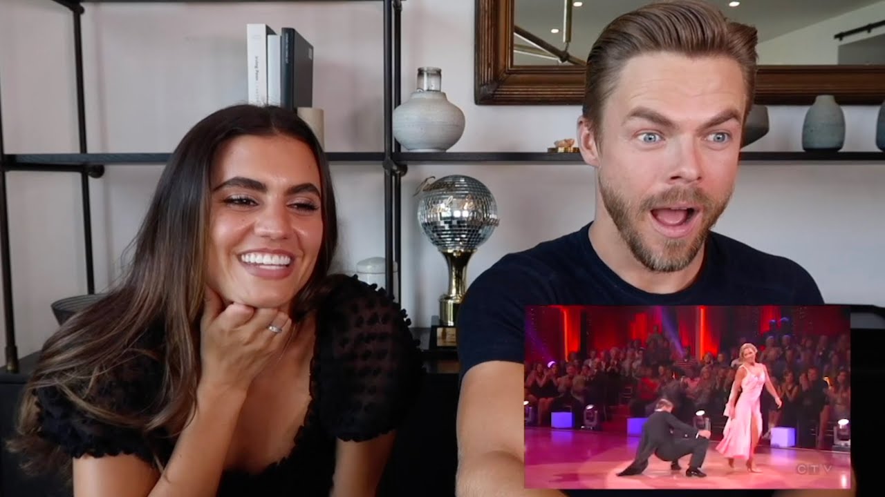 Реакция на шоу When I FELL на Национальном телевидении (DWTS) — Дерек Хаф и Хейли Эрберт x Дейли ...