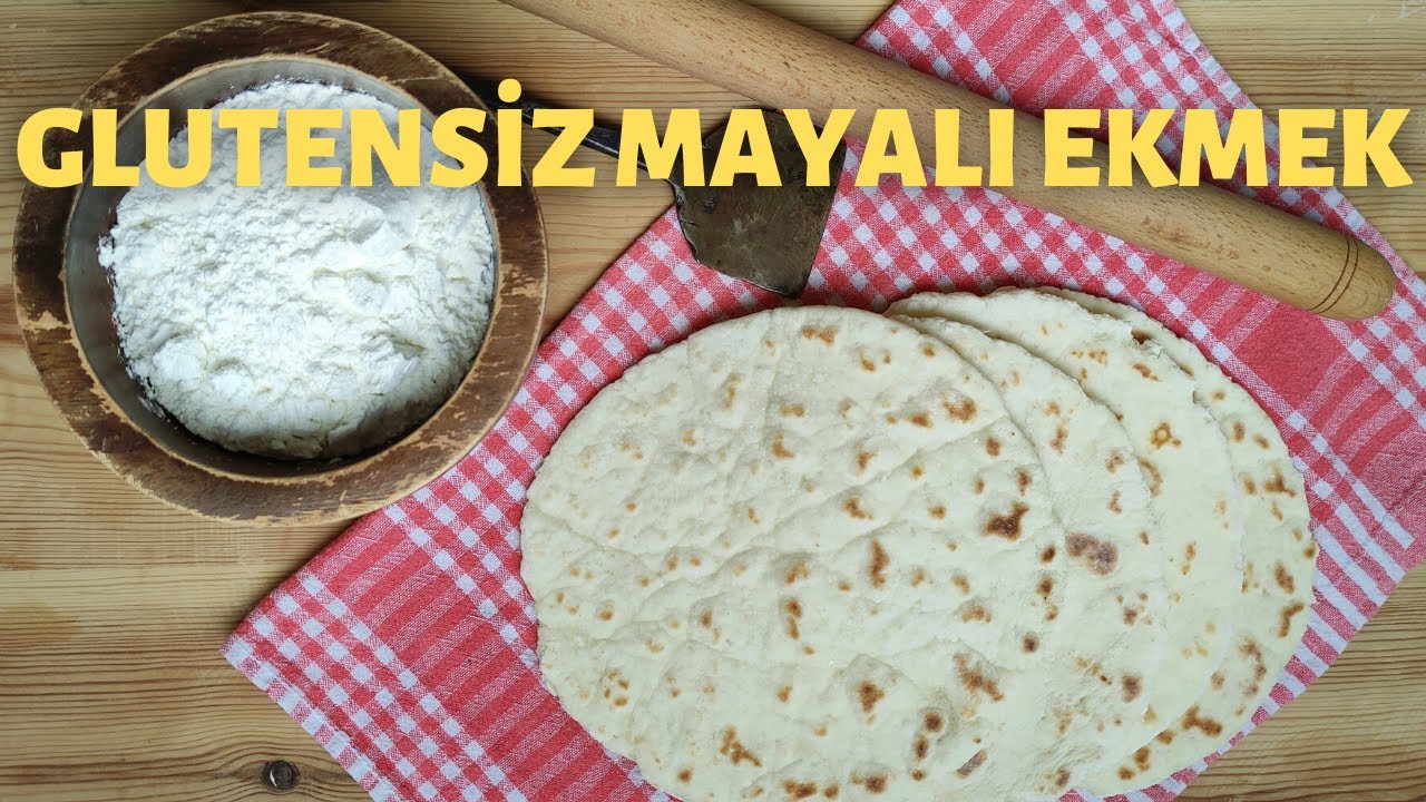GLUTENSİZ BAZLAMA(MAYALI EKMEK) TARİFİ, Glutensiz Bazlama Nasıl Yapılır ? Dürdane'nin Elinden