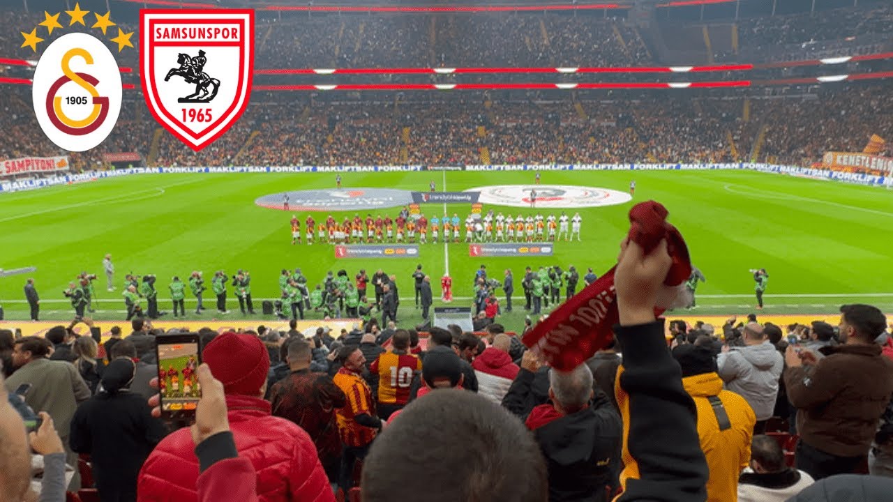 Galatasaray vs Samsunspor 3-2 I Turkish Super League⚽️