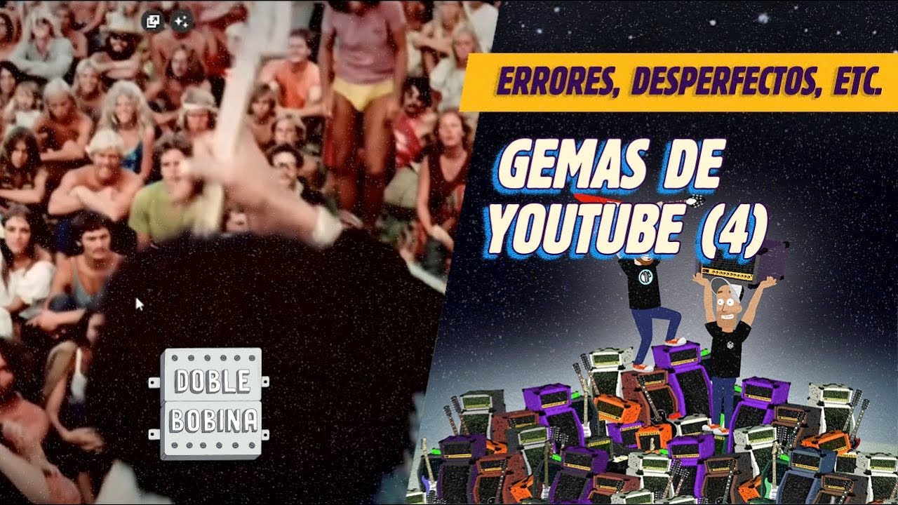 Gemas de Youtube (4): curiosidades en videos de música en vivo.