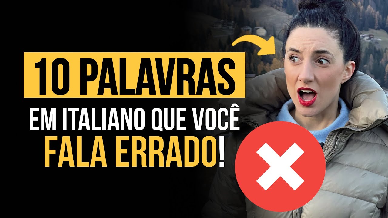 Como Pronunciar Corretamente Essas Palavras em Italiano