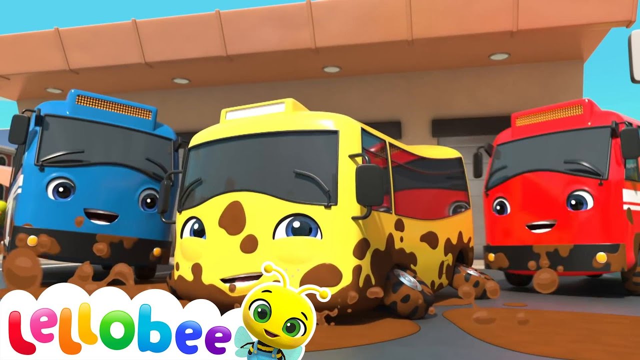 Carwash Song |  | Lellobee | Cartoons and Kids Songs | LBB | Songs For Kids
