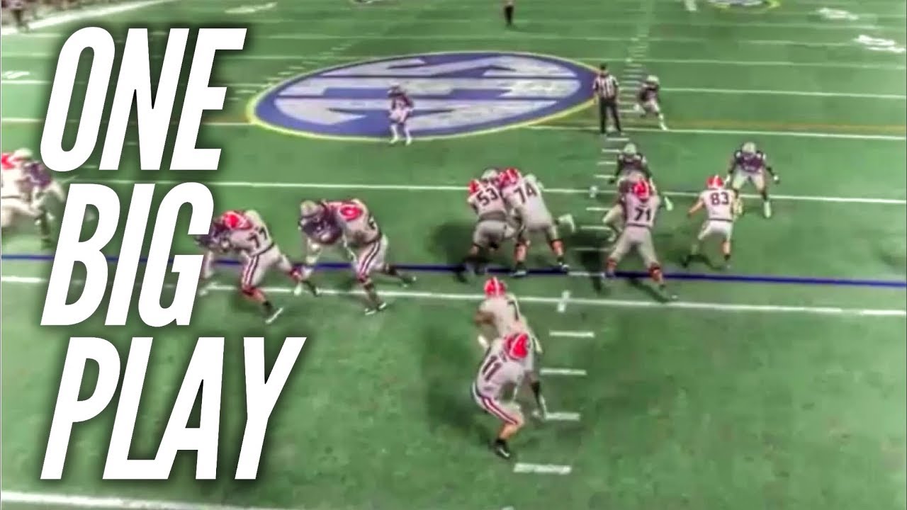 ONE BIG PLAY: D'Andre Swift, Georgia - SEC Title Game
