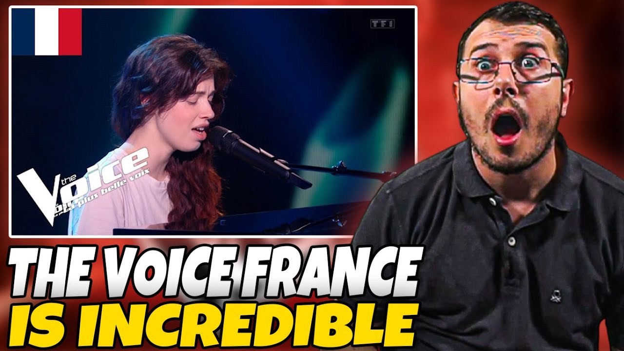 Reacting to the Most ICONIC Blind Auditions on The Voice France 🇫🇷