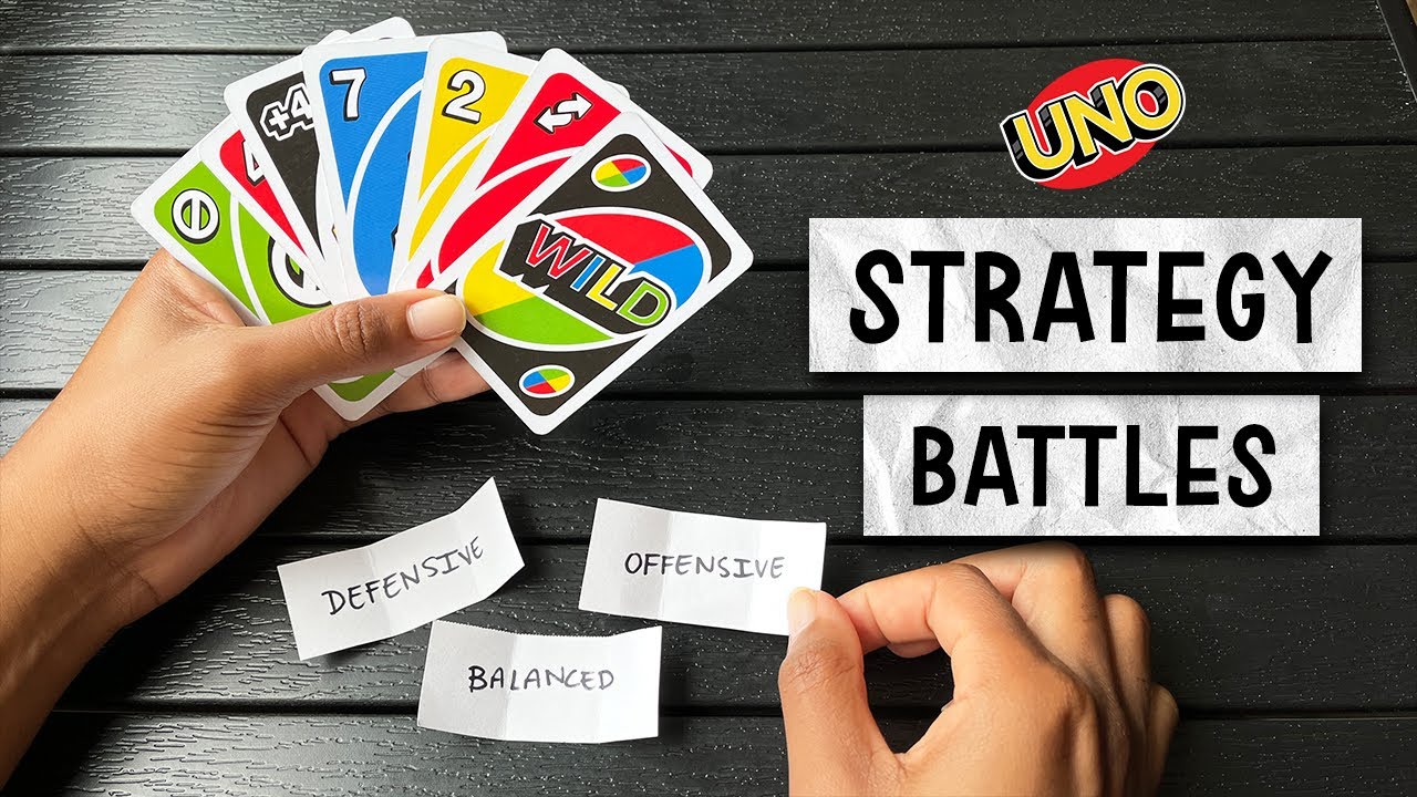 UNO Strategy Battles  - Trying Different Play Styles | Part 1