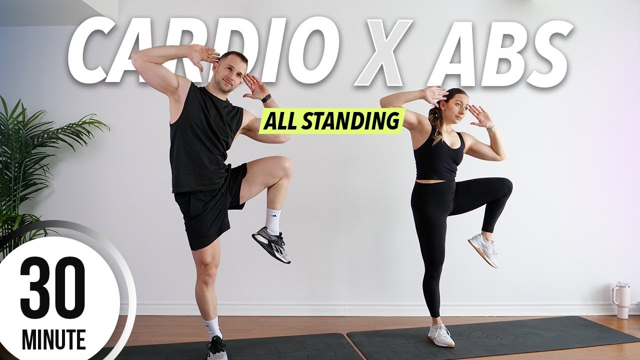 30 Min ALL STANDING CARDIO HIIT Workout at Home | Burn 500 CALORIES