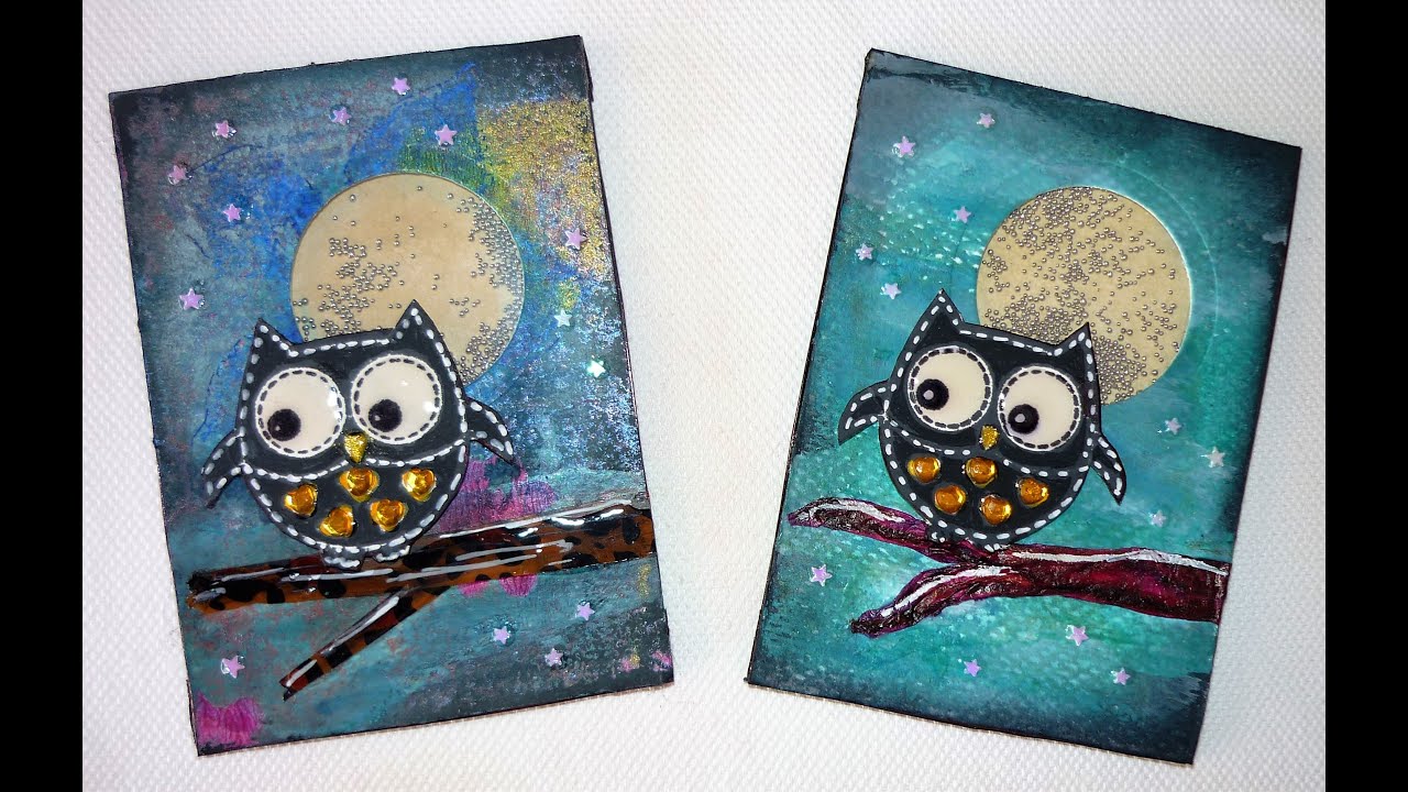 ❤ Shaker Artist Trading Card (ATC) #‎PASCATC716‬