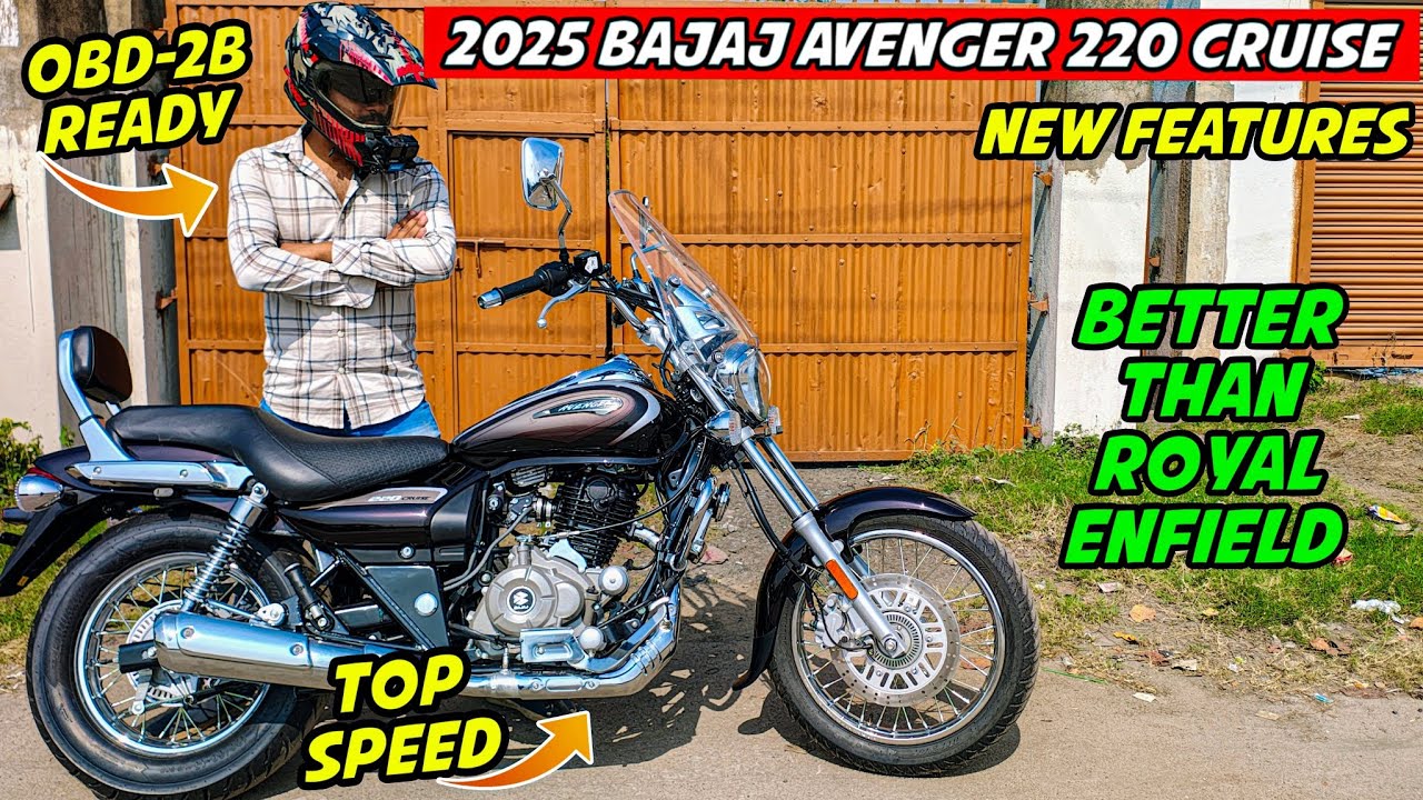 2025 Bajaj Avenger 220 Cruise OBD-2B Review|| More Features & Top Speed - Most Underrated Cruiser😱