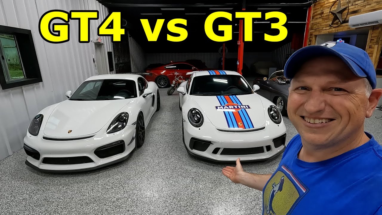 Which is Better?  Porsche 911 GT3 VS Porsche Cayman GT4