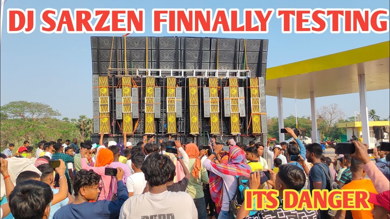 Dj Sarzen Testing || Hard Bass || Motto Mela 2025 || Bhadrak Odisha
