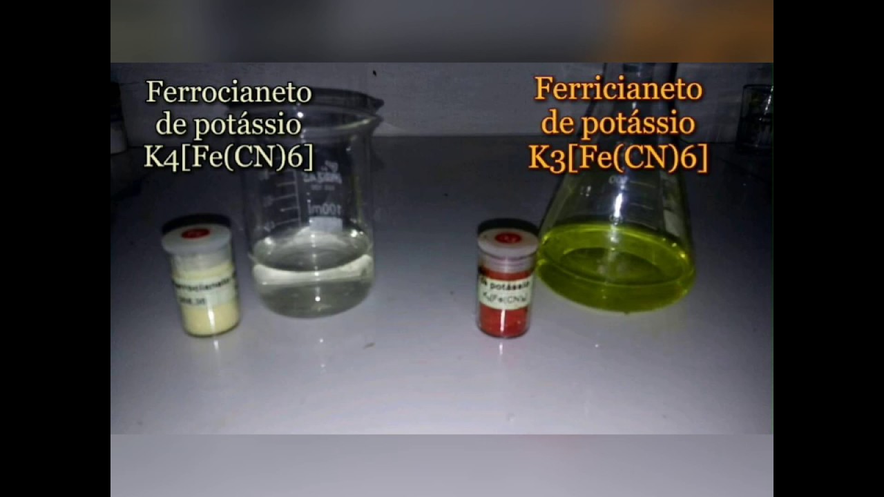 Precipitando Ferrocianetos e Ferricianetos