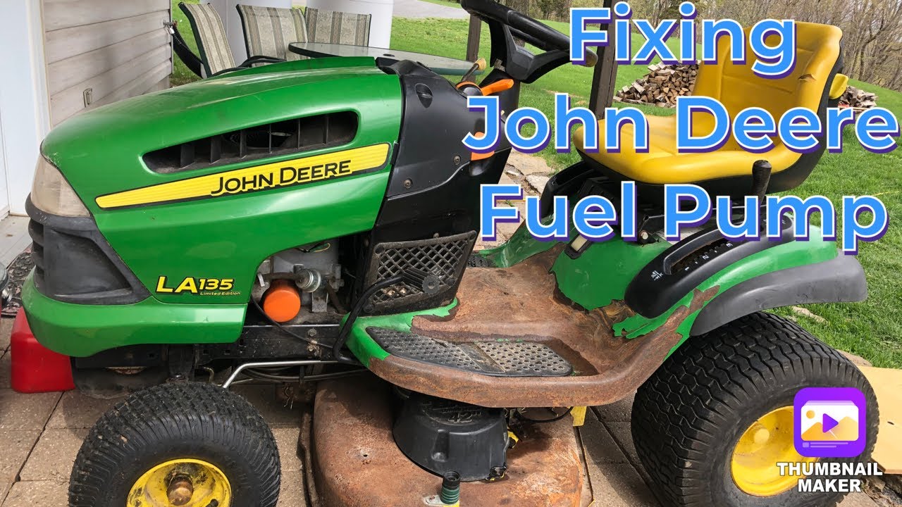 JOHN DEERE | Fuel Pump Vacuum Line Repair