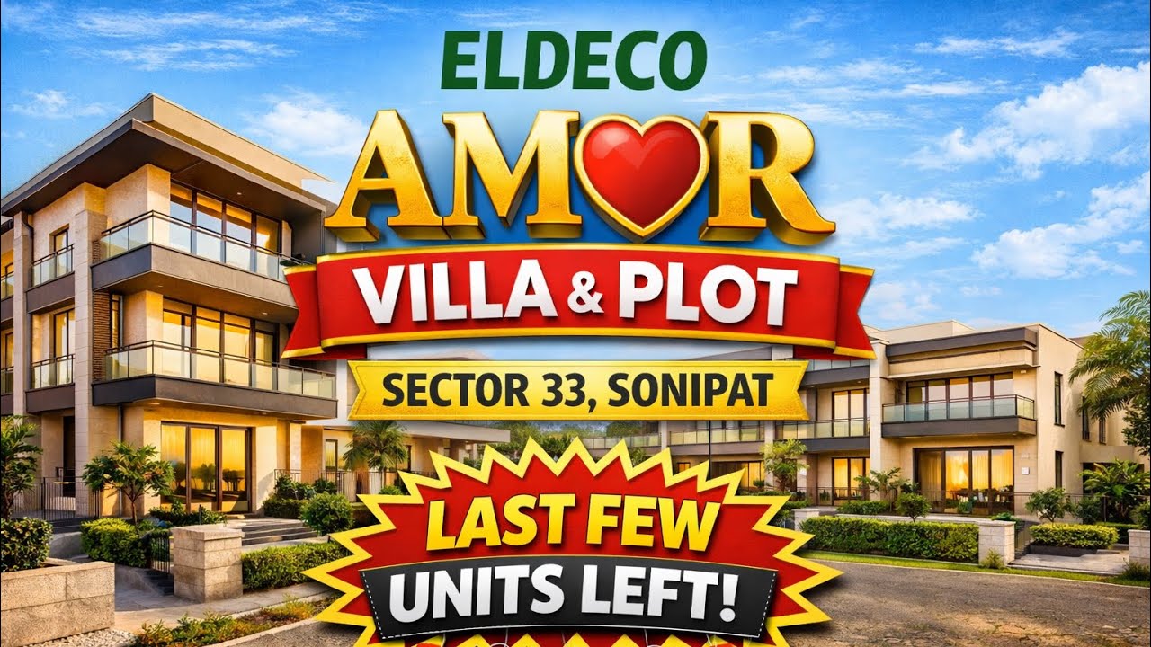 Eldeco Amor Plots And Villas in Sector-33 Sonipat | Eldeco Amaya and Amor DDJAY Plots and Villas 