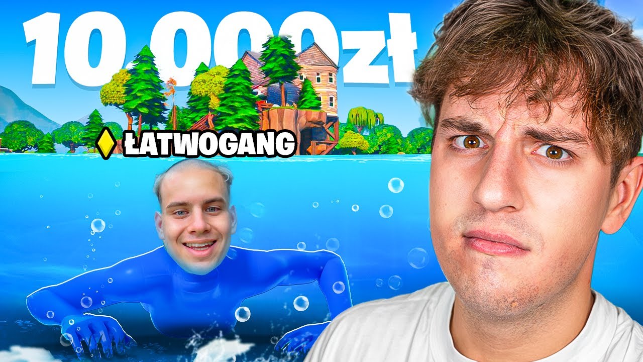 YouTuberzy CHOWAJĄ SIĘ o 10.000 ZŁ w Fortnite