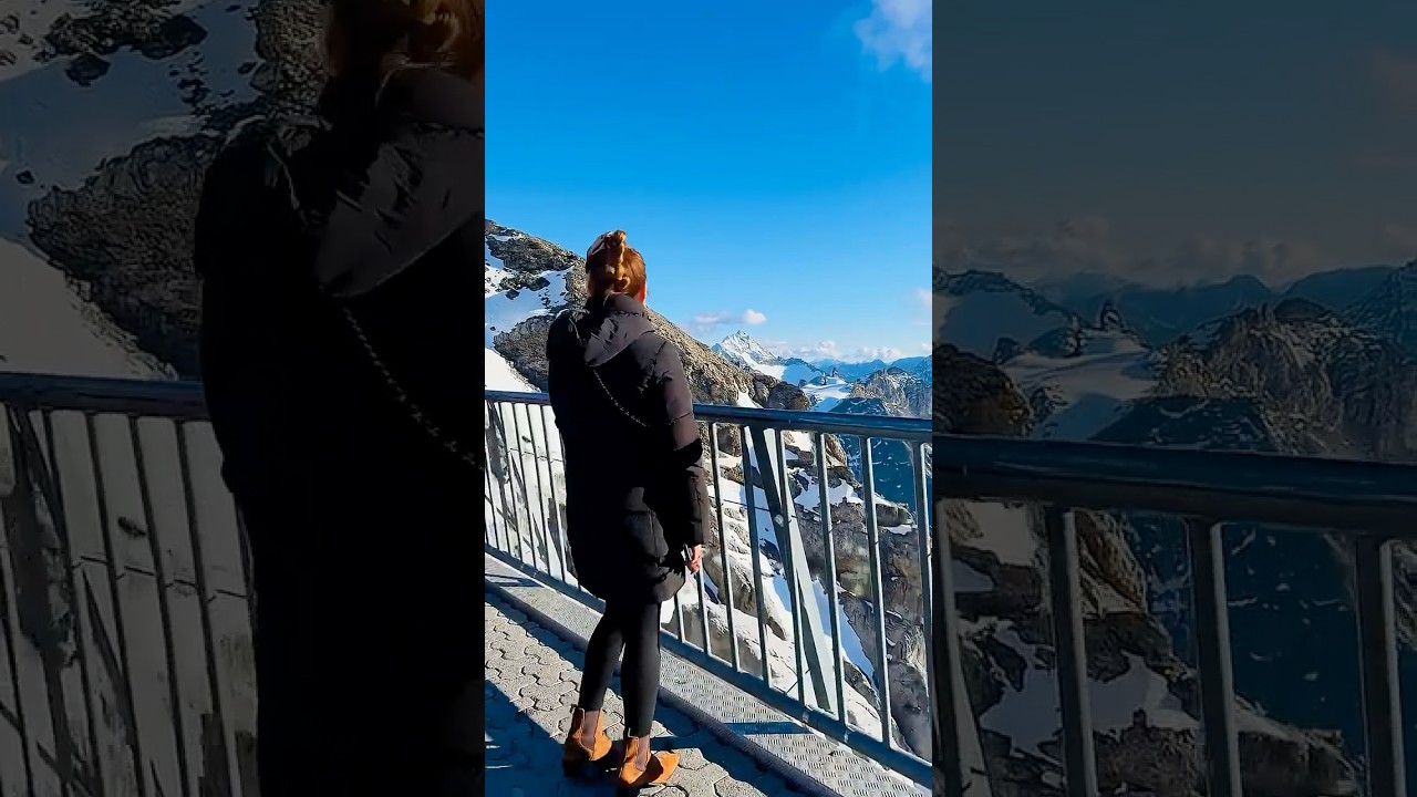📍Mt Titlis, Switzerland🇨🇭: Majestic Alpines #fyp #foryou #travel #switzerland