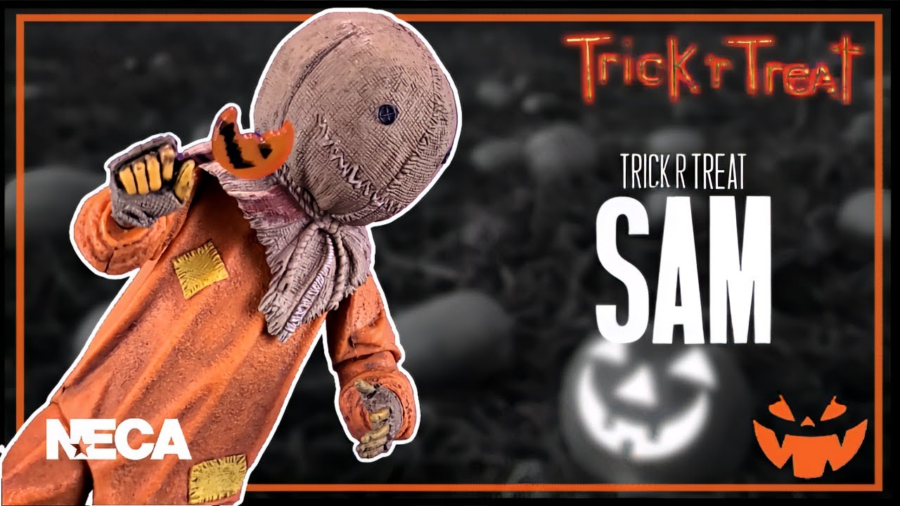 NECA Toys Trick R Treat Ultimate Sam Figure Review | Spooky Spot 2021