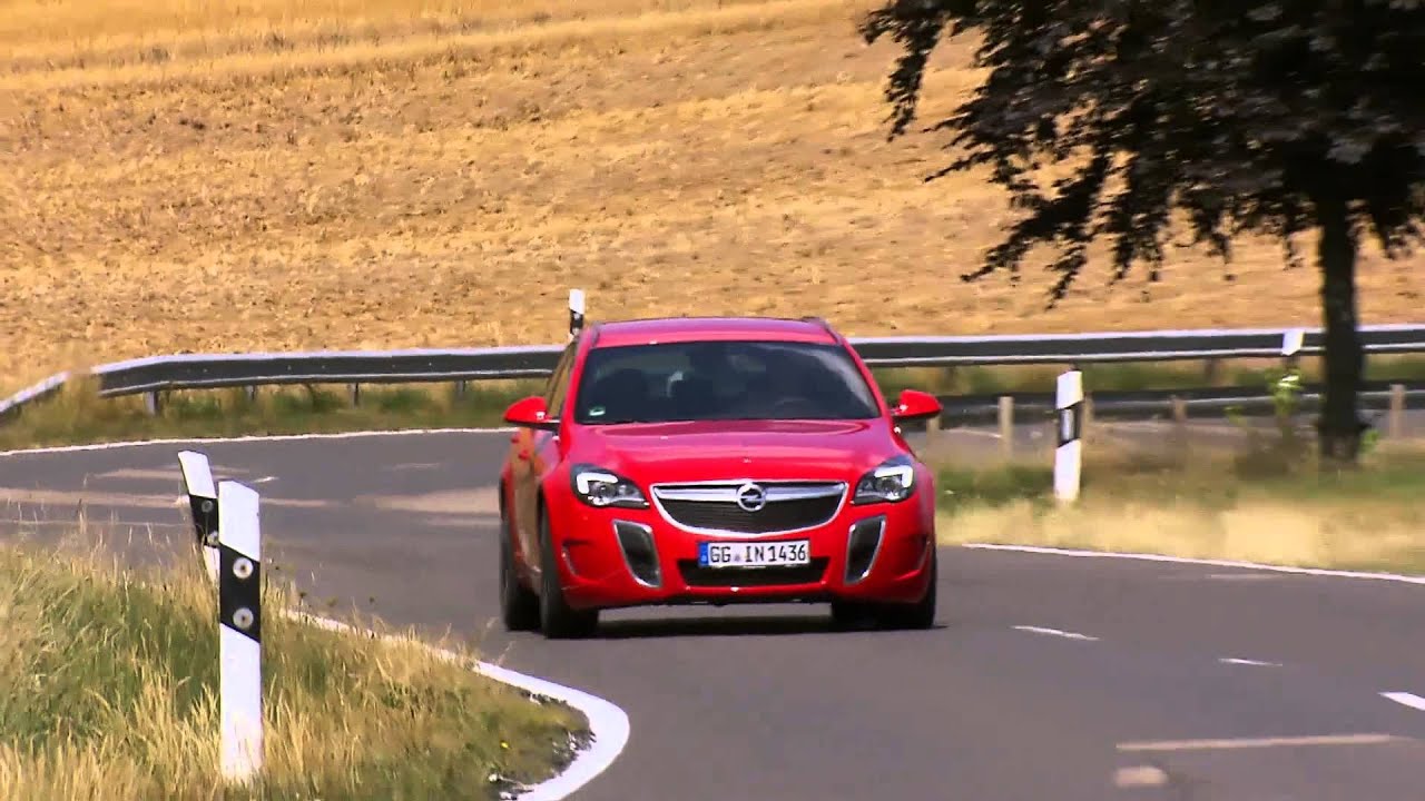 Opel Insignia OPC Facelift - Driving Review | AutoMotoTV