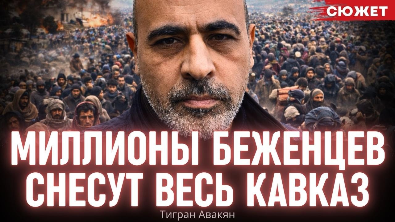 Миллионы беженцев снесут Грузию и Армению на фоне конфликта. Тигран Авакян