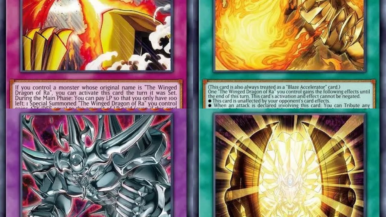 Yugioh duel links- Yami Marik update with these four cards of ra then later I show more 