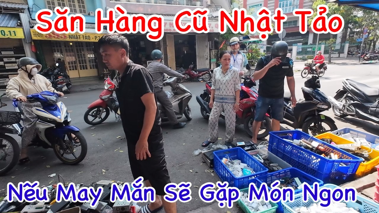 Săn Đồ Điện Tử Cũ Ở Nhật Tảo | Nếu Đủ May Mắn Sẽ C&oacute; H&agrave;ng Ngon