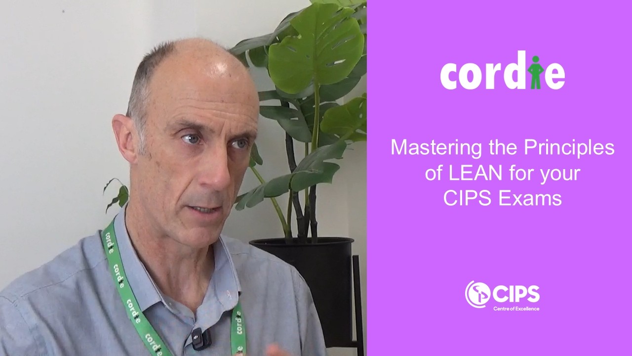Mastering the Principles of LEAN for your CIPS Exams #cips #lean #procurement