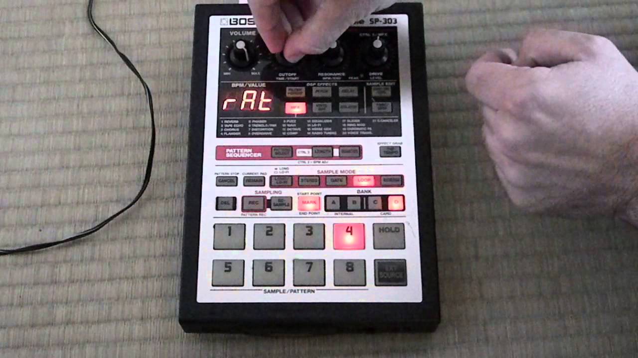 Обзор семплера Boss SP-303