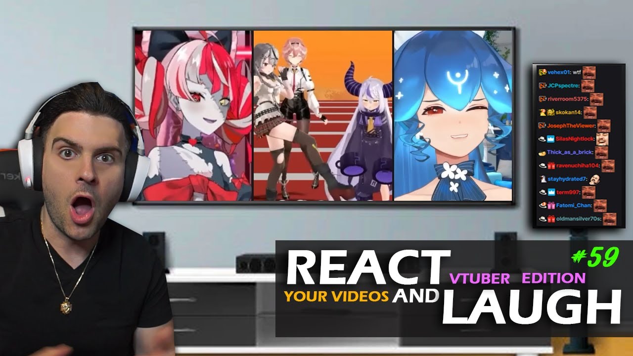 Reacting and Laughing to VTUBER clips YOU sent #59