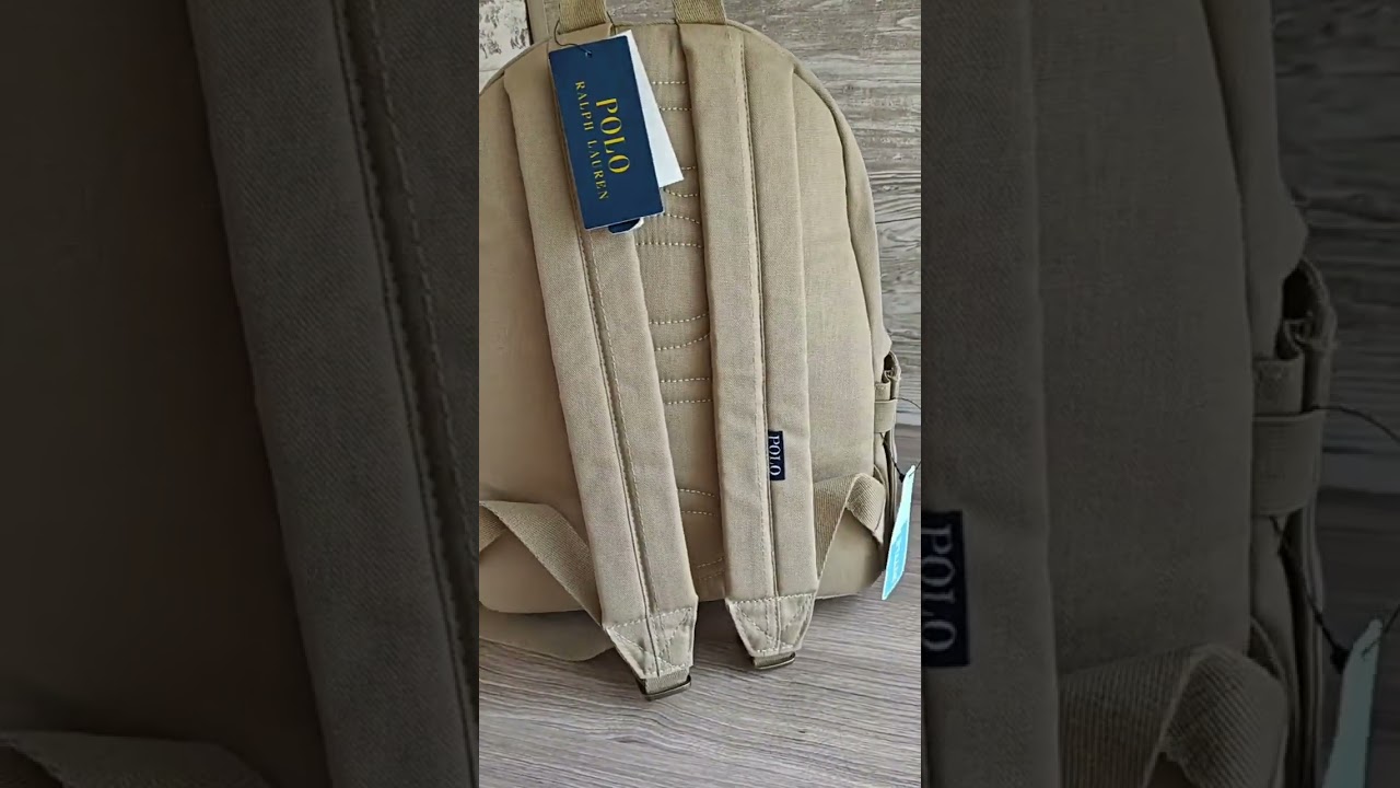 Обзор 9AR076-X9W Рюкзак Polo Ralph Lauren Polo Bear Backpack  Распаковка #backpack