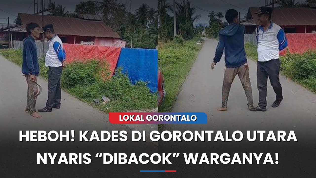 Viral! Kades Cisadane Gorontalo Utara Nyaris Dibacok Warganya, Ini Kronologi dan Akar Masalahnya!