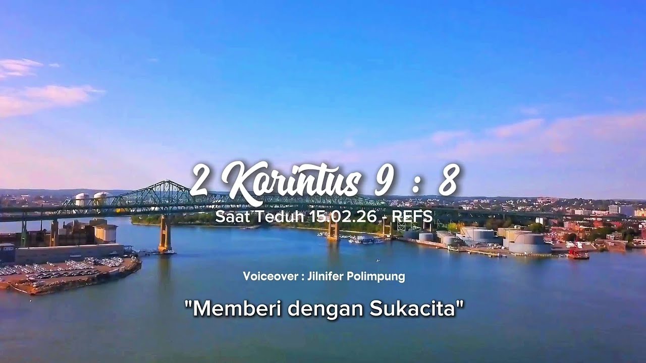 REFS Saat Teduh | 2 Korintus 9 : 8 #choir #saatteduh 