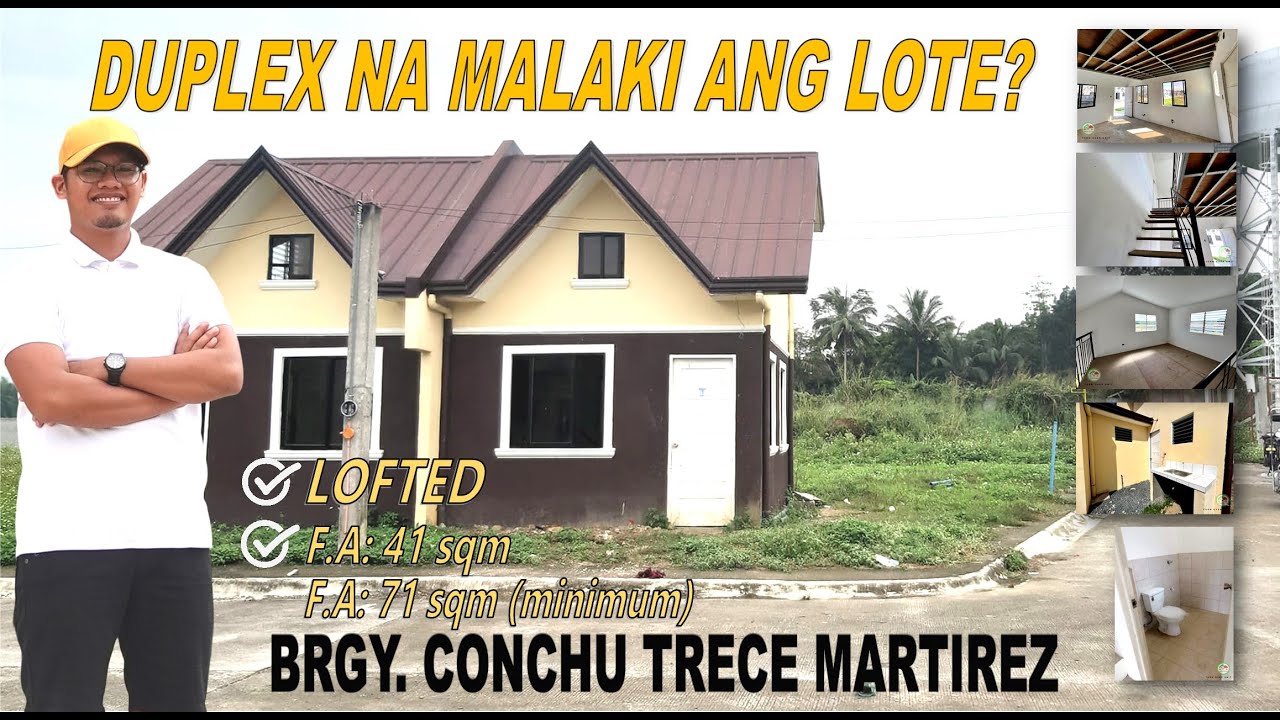 DUPLEX NA MALAKI ANG LOT AREA? Located @ Conchu sa Trece