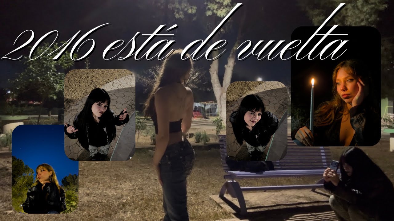 Sesión de fotos como si fuera 2016:) 