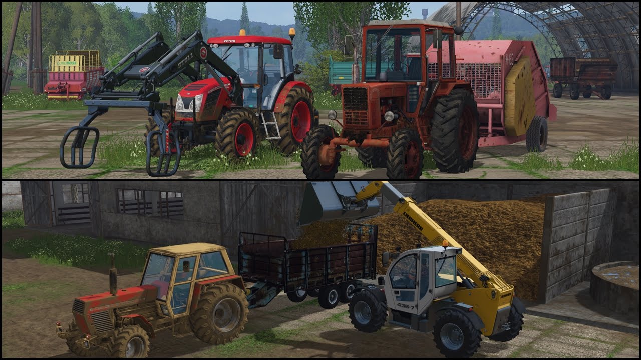 Let's Play Farming Simulator 2015 #69 Codzienne obowiązki u krówek
