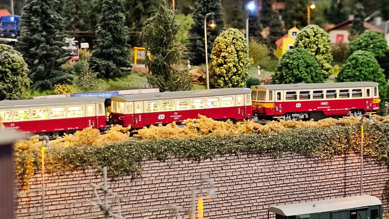Retro motoráky ● Modelové kolejiště N/Modelbahn spur N