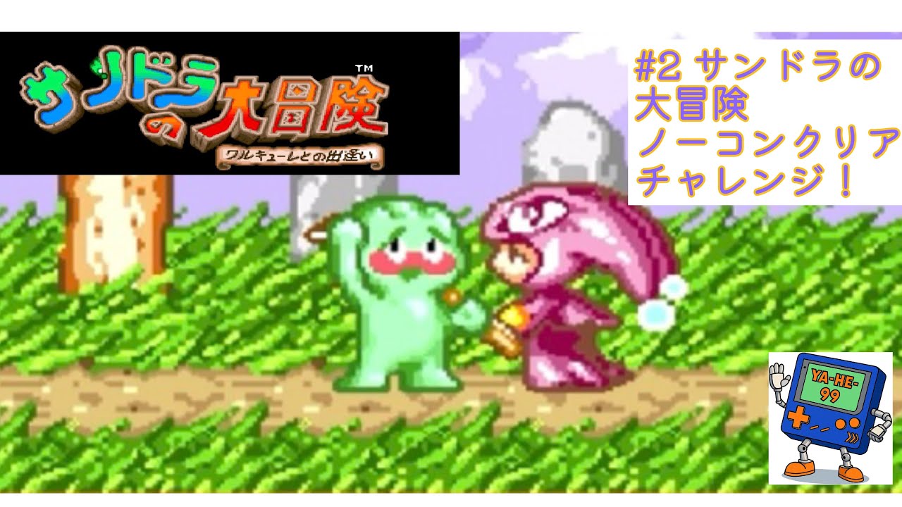 #2サンドラの大冒険　ノーコンクリアチャレンジ‼︎
