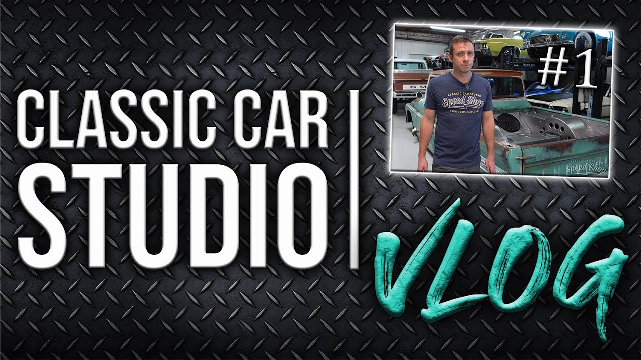 Classic Car Studio Vlog #1 - Project Updates & Shop Tour