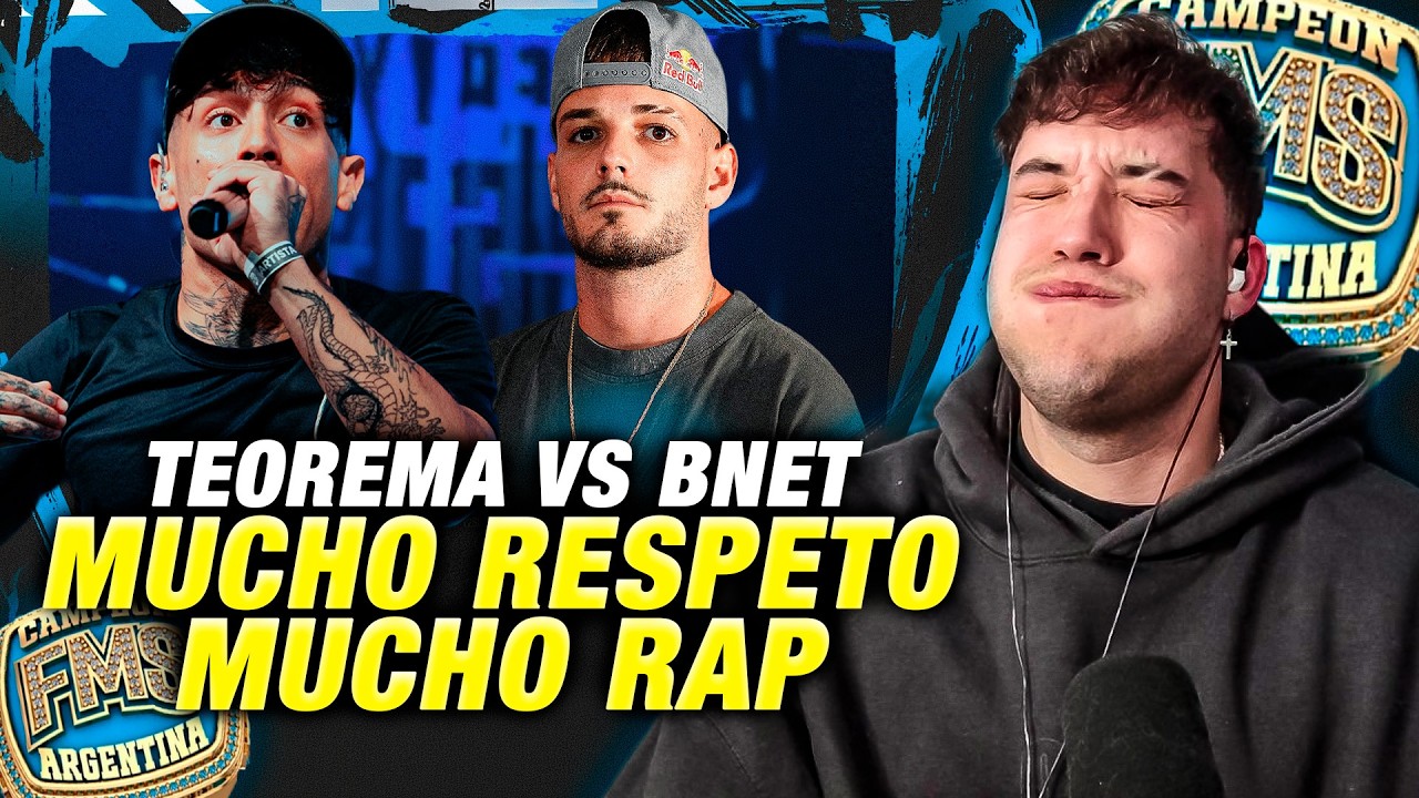 🔥 BATALLÓN DE PURO RAP Y TÉCNICAS 🔥BNET 🇪🇸 VS TEOREMA 🇨🇱 EN FMS ARGENTINA FINALS 🇦🇷 REACCIÓN KAPO 