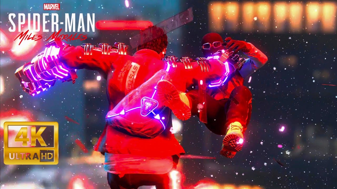 Spider-Man meets The Underground with Homemade Suit - Marvel's Spider-Man Miles Morales (4K 60FPS)