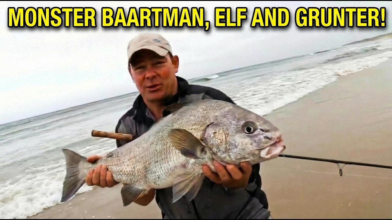 Alcock Brothers Fishing for Baartman, Grunter and Elf in Port Elizabeth
