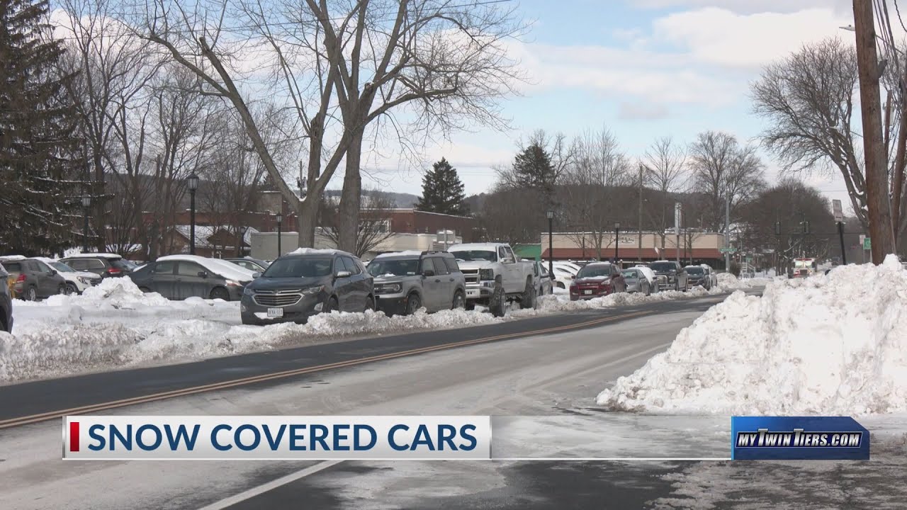 People could get tickets for not moving their snow-covered cars