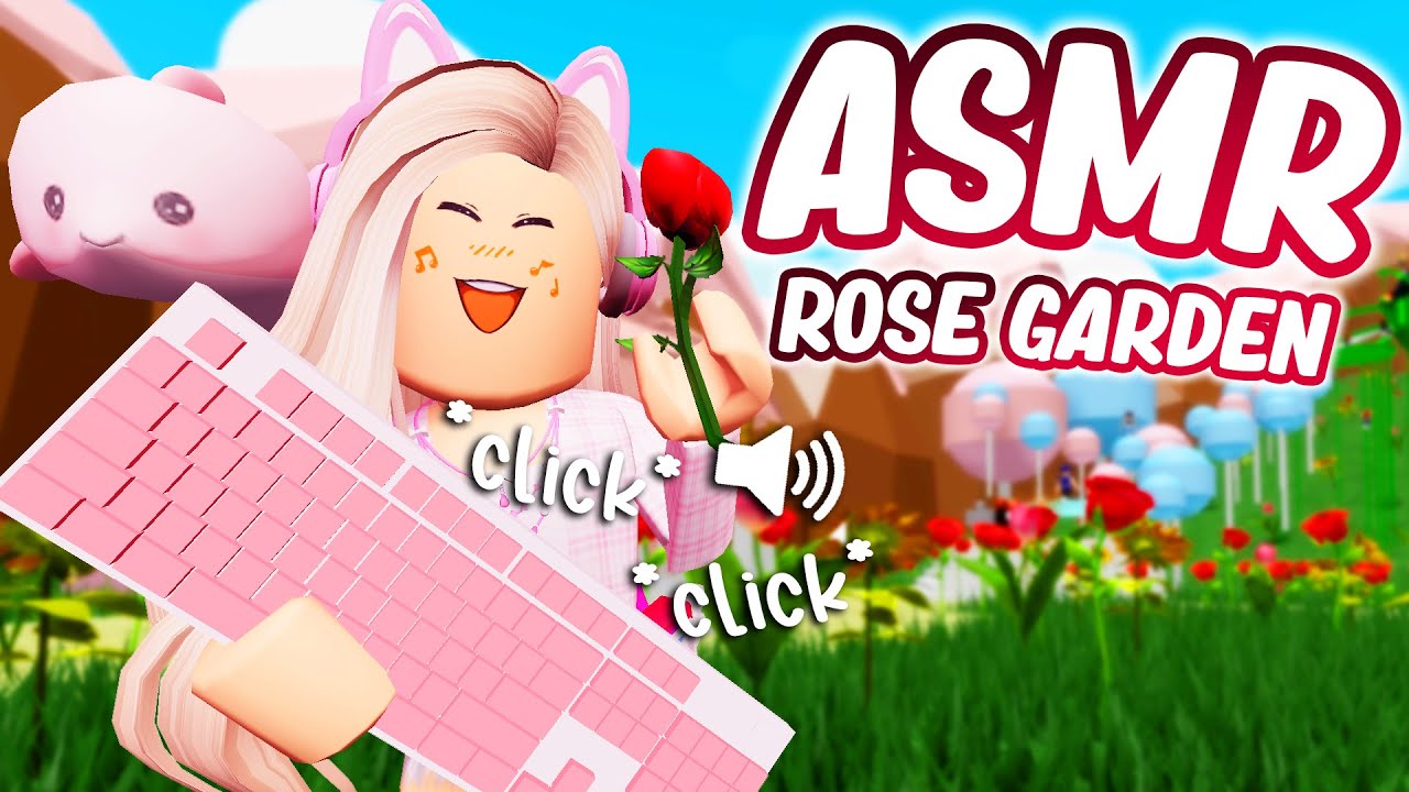 ROBLOX Rose Garden Obby but it's KEYBOARD ASMR... *VERY CLICKY*