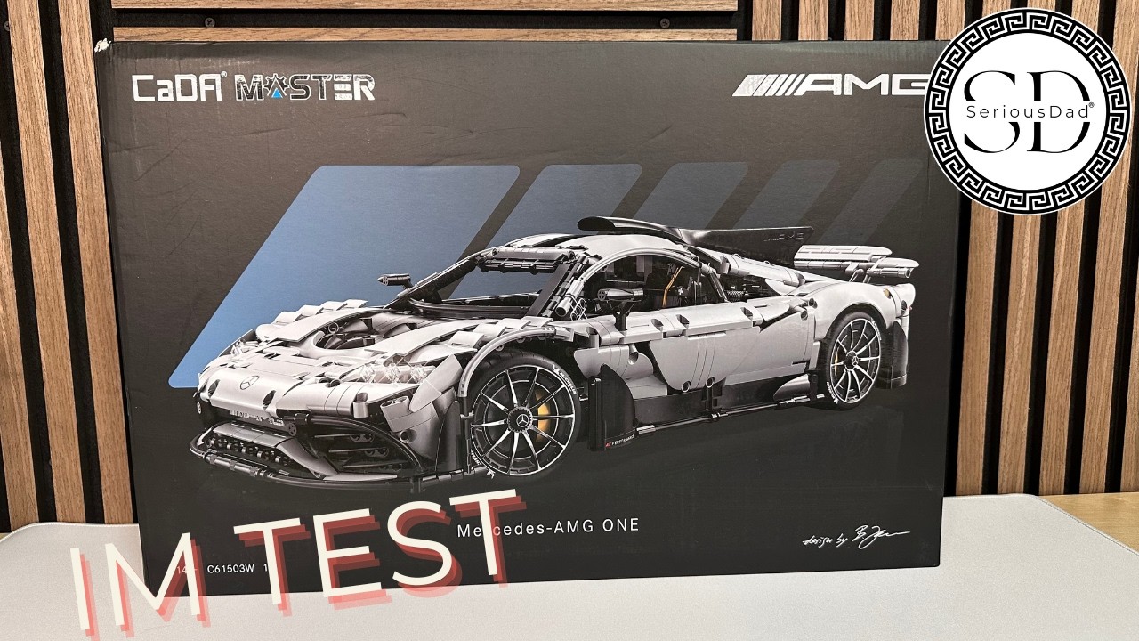 CaDA AMG ONE C61503W im Test | 1:8, 3295 Teile & RC – Besser als erwartet? | SeriousDad Steinstube
