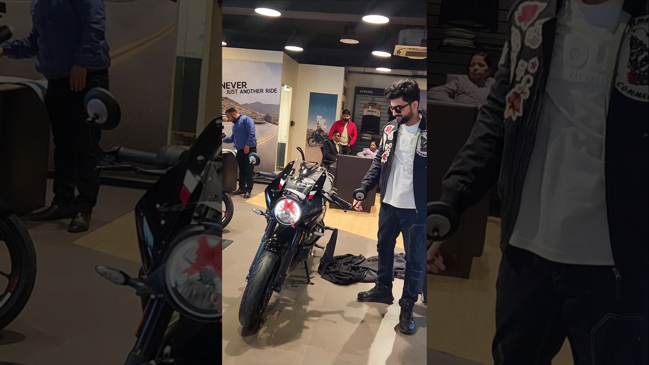 Triumph thruxton delivery 